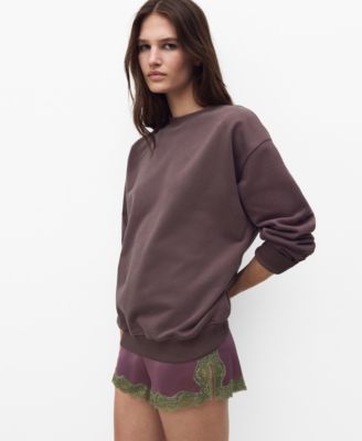 Women's Plain Cotton Sweatshirt