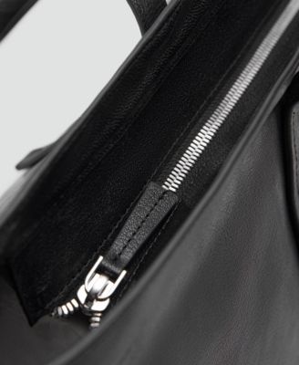 Women's Leather Shopper Bag