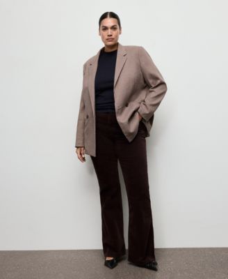 Women's Velvet Flared Jeans