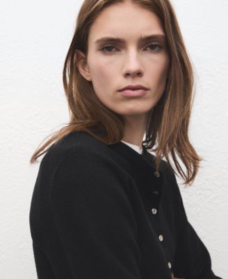 Women's Knitted Button Cardigan