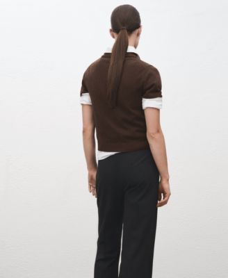 Women's V-Neck Knit Sweater