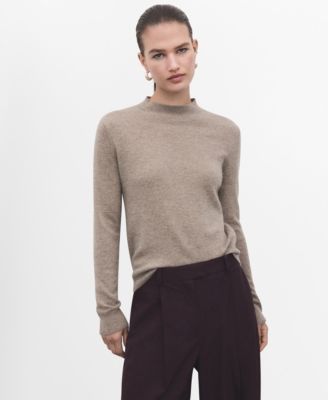 MANGO - Women's Lurex Knitted Sweater