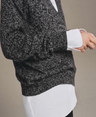 Women's Speckled V-Neck Sweater