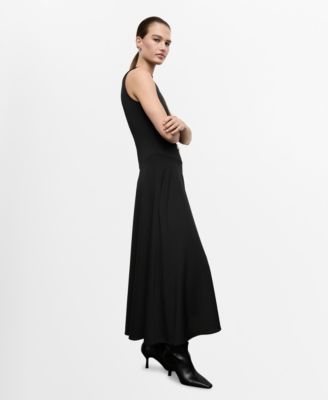 Women's Pleated A-Line Dress