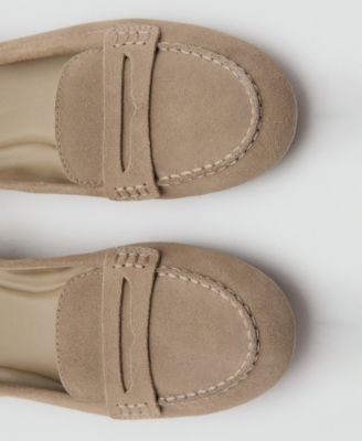 Women's Suede Penny Loafers