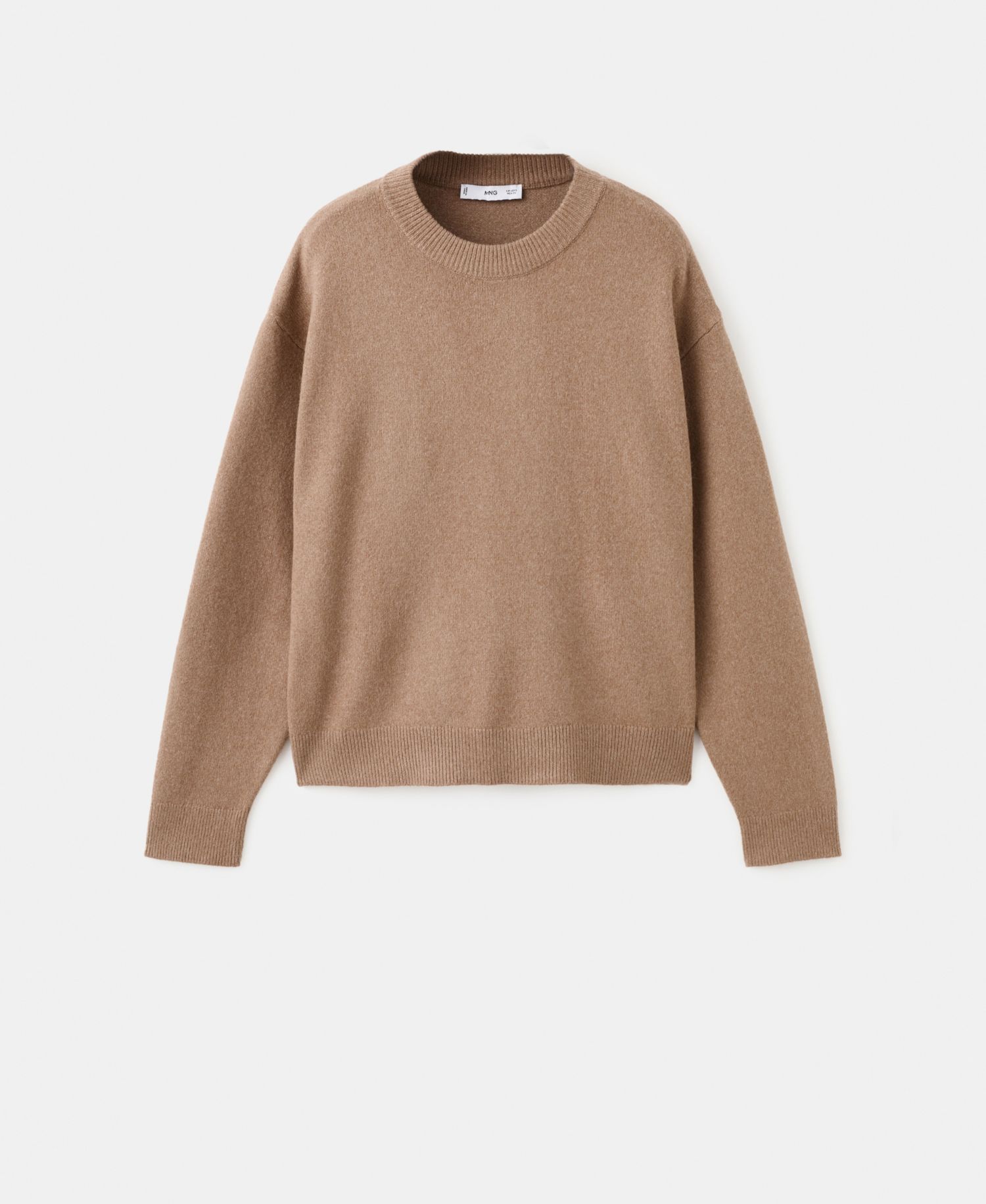 Women's Round-Neck Knitted Sweater