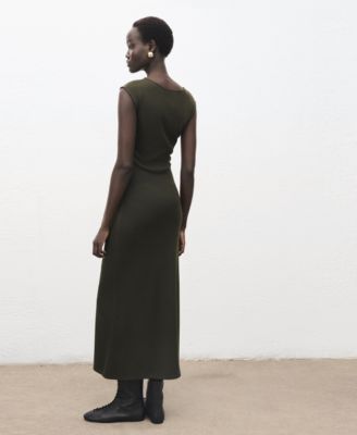 Women's Ruched Fitted Dress