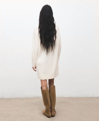 Women's Knitted Turtleneck Dress