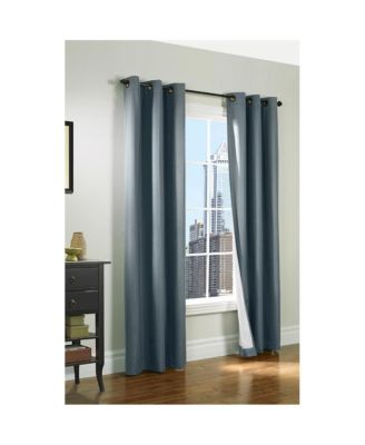 Prelude Room Darkening Window Treatment Grommet Curtain Panel 40" x 84" for Bedroom Livingroom