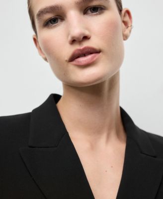 Women's Belted Blazer-Style Dress