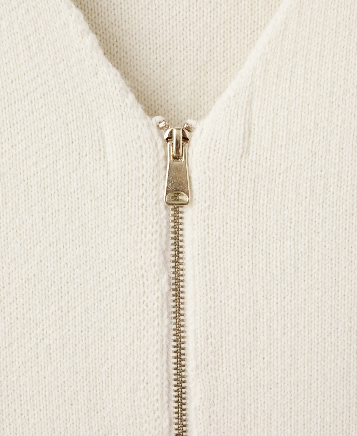 Mango Women's Knitted Zip Jacket