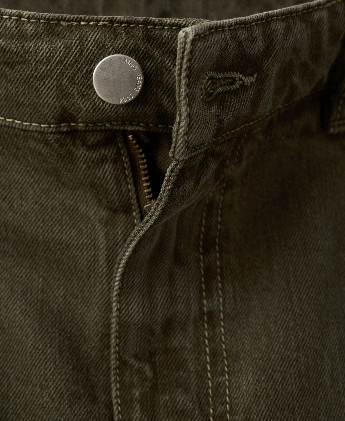 Mango Women's Low-Rise Barrel Jeans