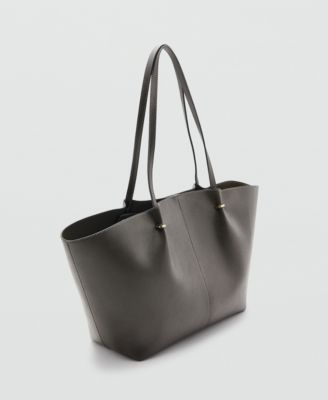 Women's Metallic Details Shopper Bag