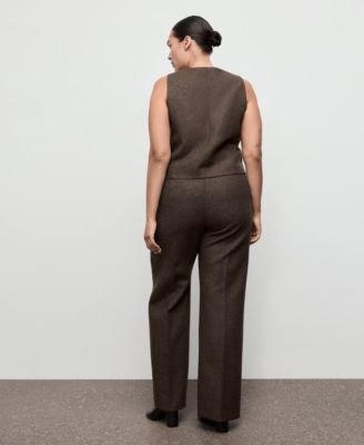 Women's Speckled Wool Pants