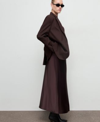 Women's Satin Long Skirt