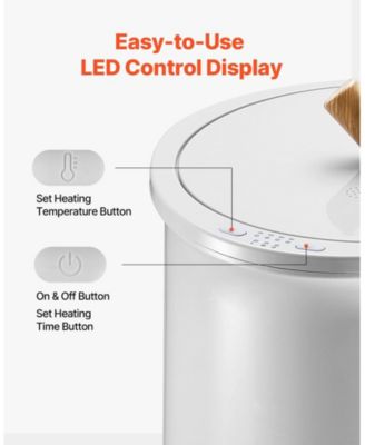 Towel Warmers for Bathroom, Towel Warmer Bucket Auto Shut Off for Spa Fits up to 3 Oversized Bath Towels, Blankets, Clothes, Bathrobes