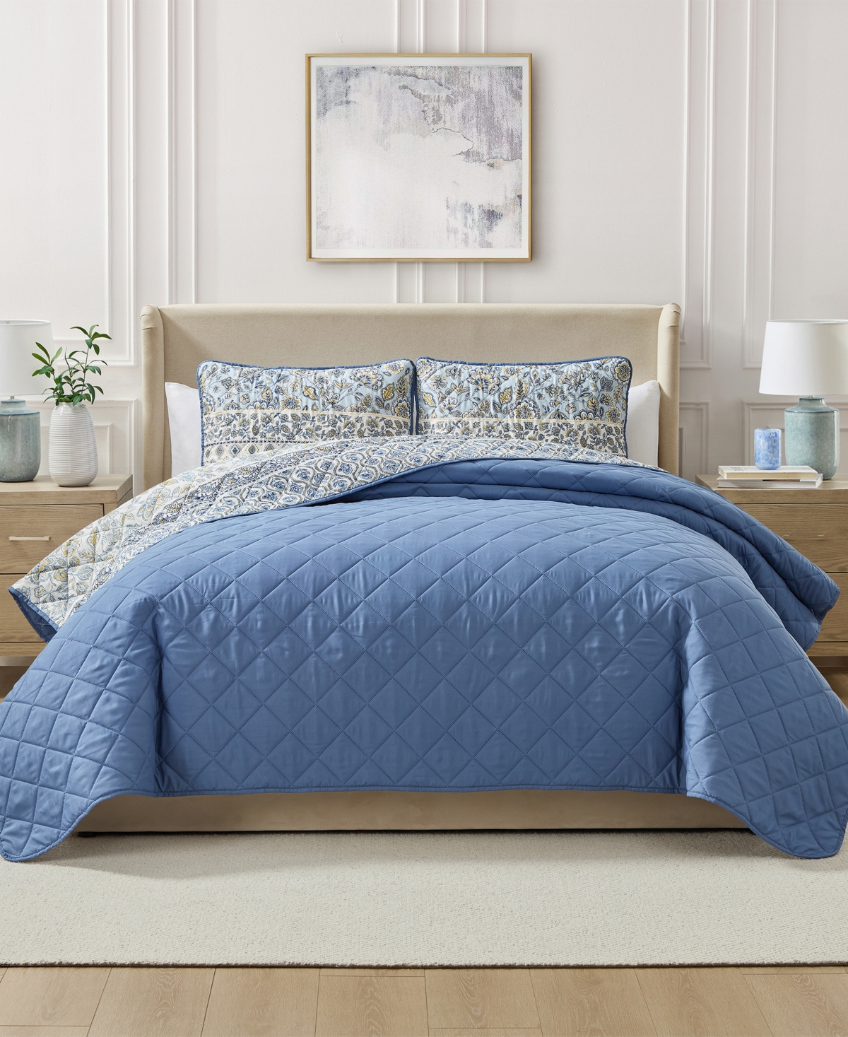 Seventh Studio Jambo Floral -Piece Quilt Set