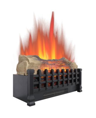 20 inch Electric Fireplace 3D Log set insert, Free Standing Fireplace Heater for Indoor