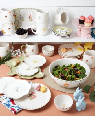 Green Bunny Serving Tray, Exclusively at Macy's