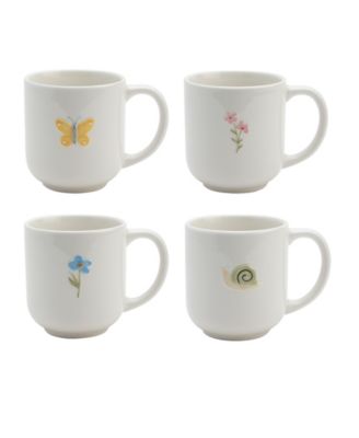 Spring Icon Mugs, Set of 4, Exclusively at Macy's