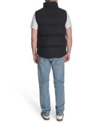 Men's Quilted Stand-Collar Vest