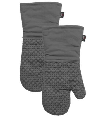 Ogee Silicone Cotton Oven Mitts, Set of 2