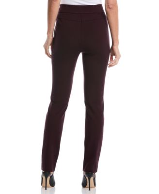 Petite Ponte Slim Leg Pants