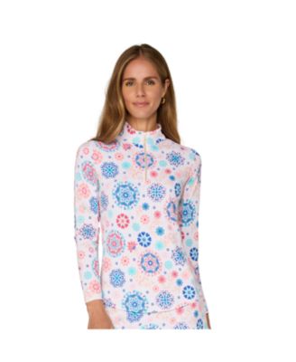 G Lifestyle Long Sleeve Mock Neck Top