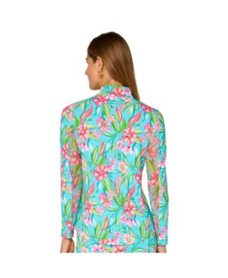 G Lifestyle Long Sleeve Mock Neck Top