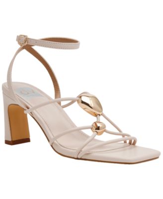 Women's Leeana Embellished Jewelry Strappy High Heel Dress Sandals