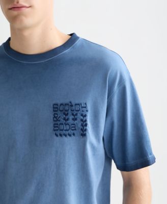 Men's Embroidered Artwork Short-Sleeve T-Shirt