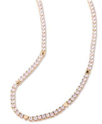 Coco Heart Tennis Necklace