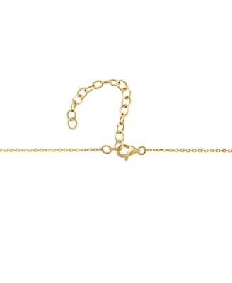 Diamond (3/8 ct. t.w.) Necklace in 14k Yellow Gold