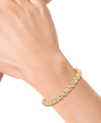 Diamond Bracelet (1/2 ct. t.w.) in 14k Yellow Gold