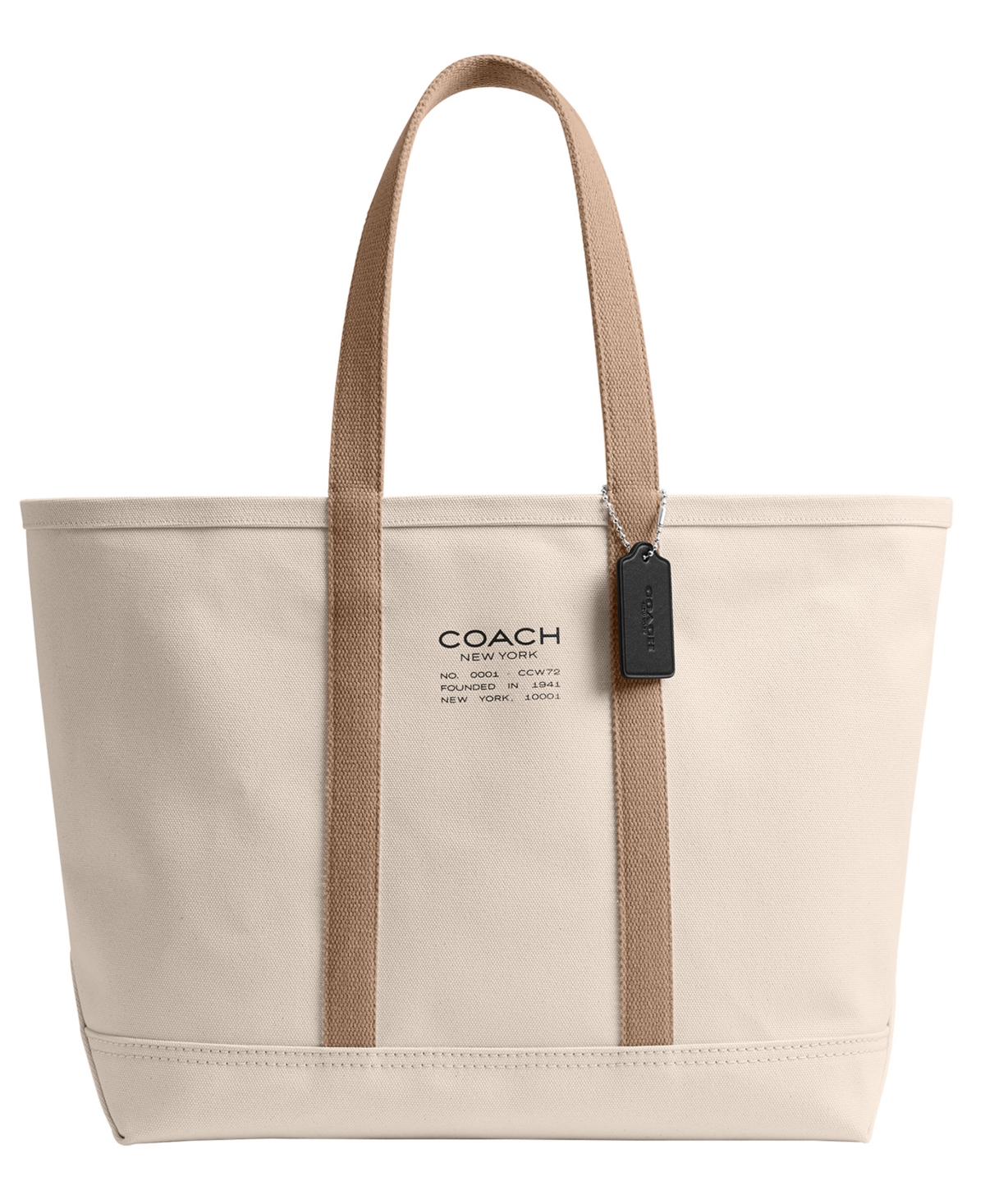 Coach Men's Utility Canvas Tote Bag