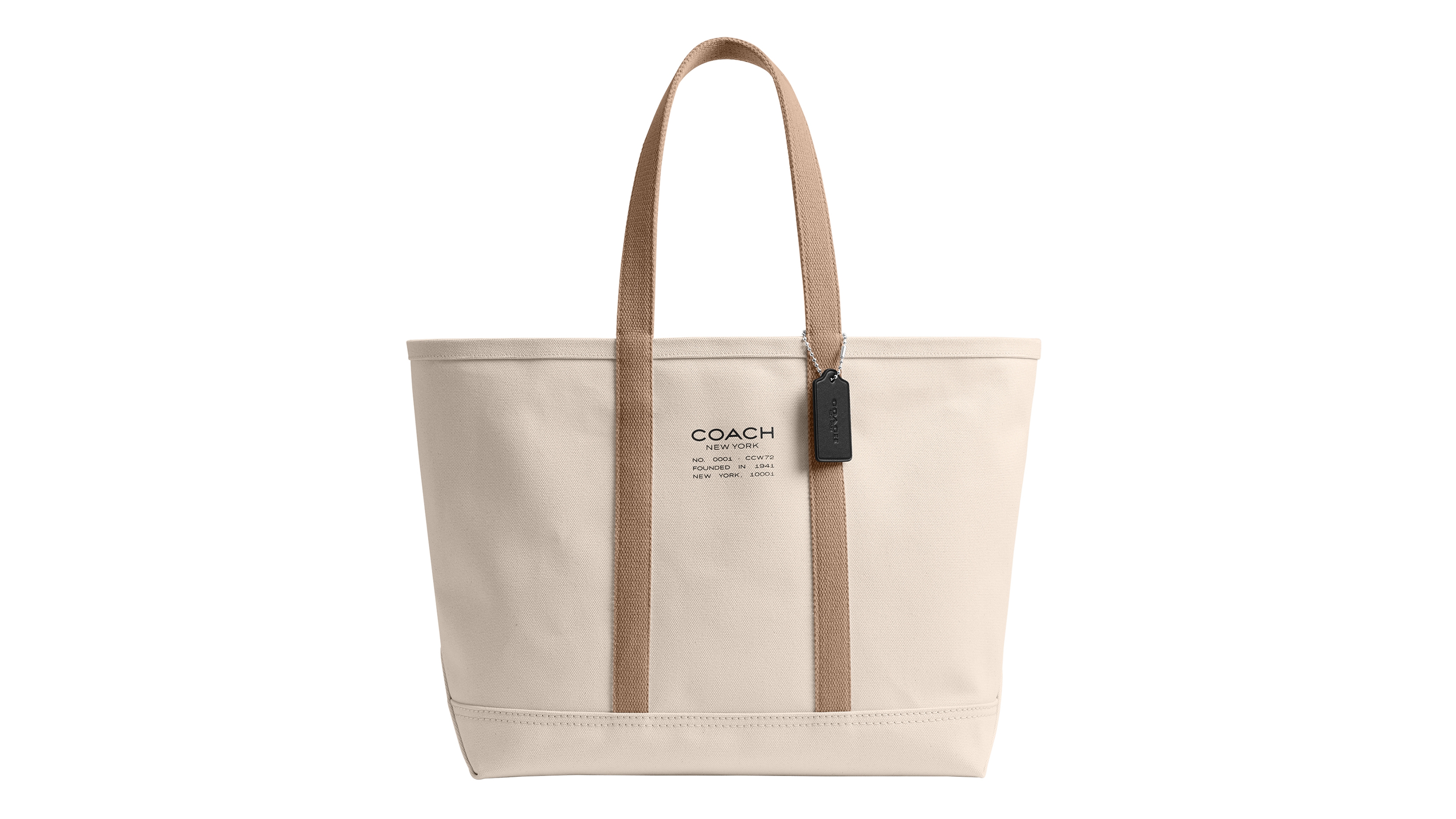 Coach Men's Utility Canvas Tote Bag