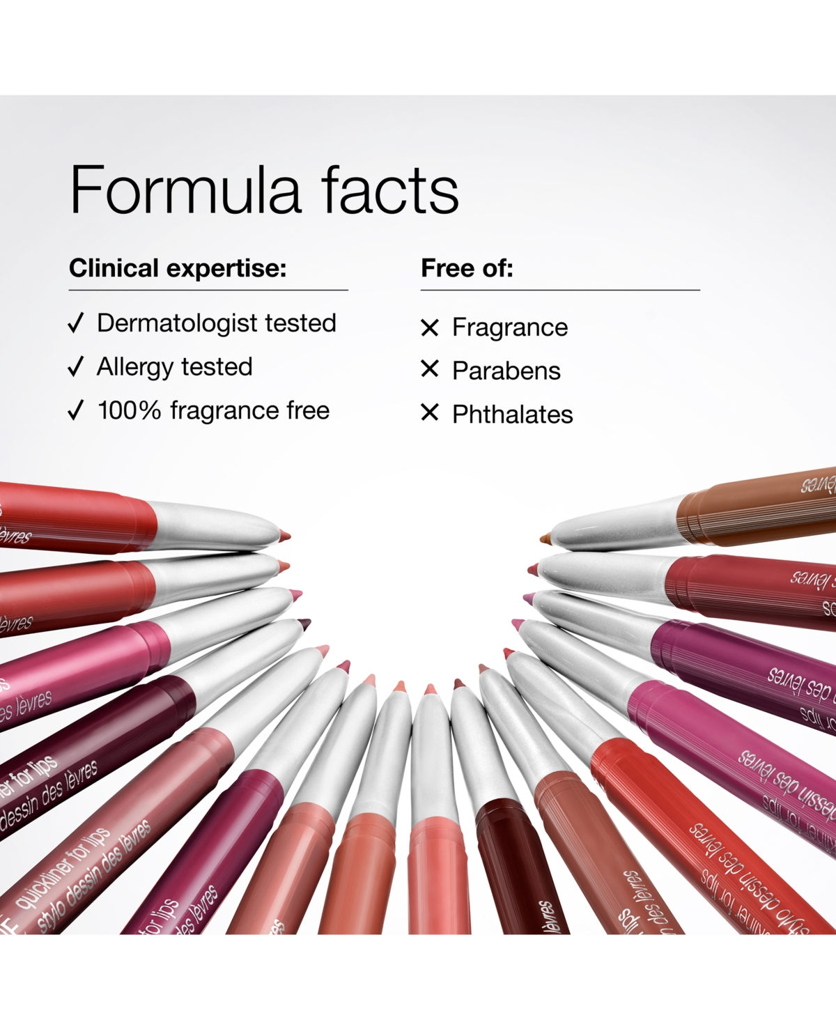 Clinique Quickliner For Lips Lip Liner, 0.01 oz.