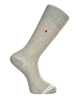 Men's Ribbed Solid Socks