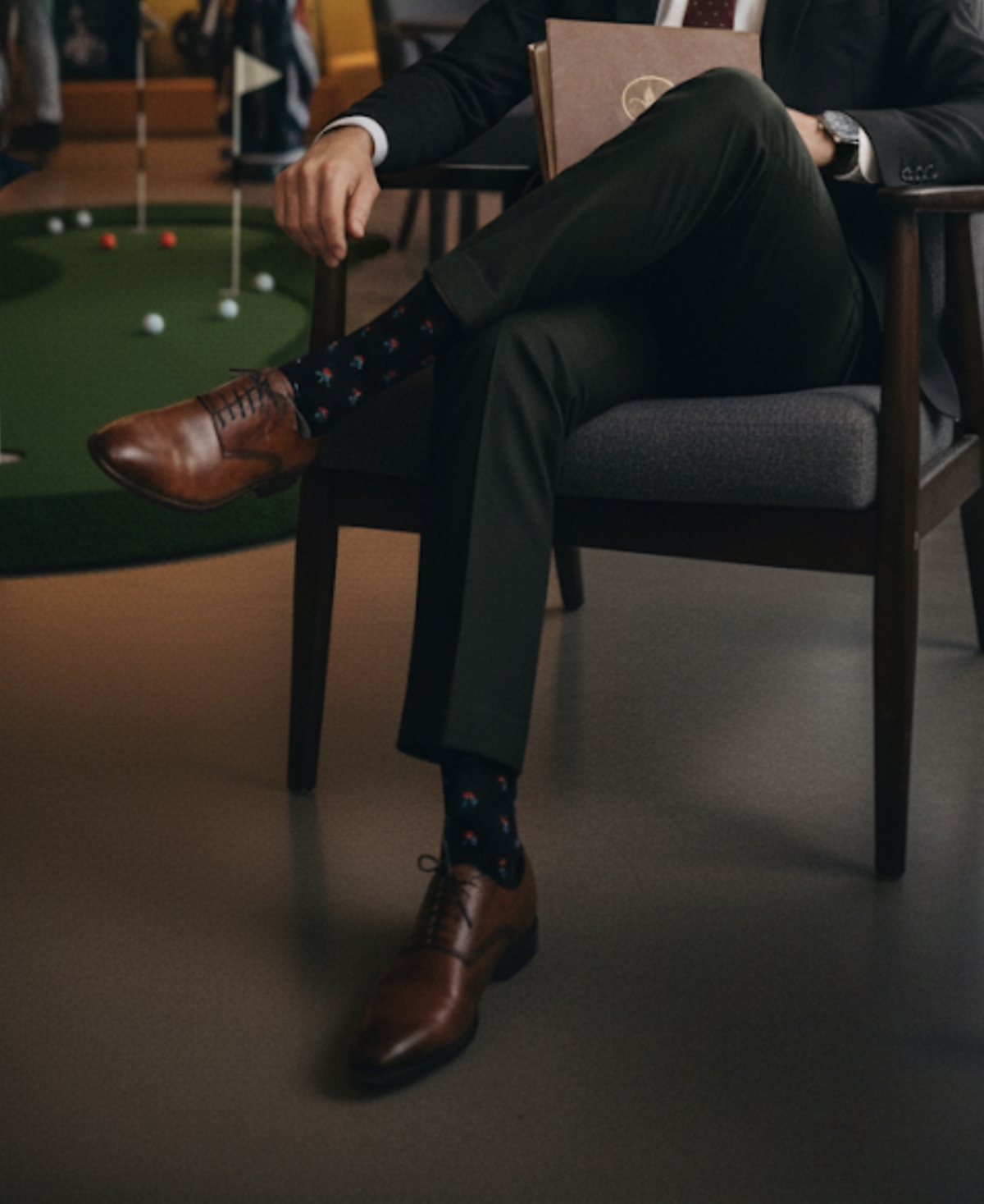 Love Sock Company Men's Golf Socks