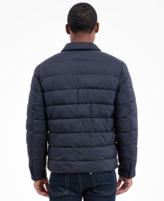 Men's Quilted Shirt Jacket