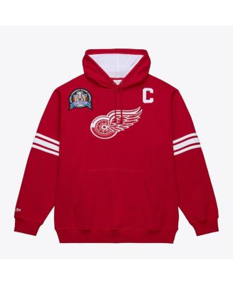Men's Steve Yzerman Scarlet Detroit Red Wings 1997 Name & Number Premium Pullover Hoodie
