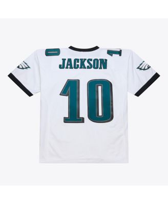 Men's DeSean Jackson White Philadelphia Eagles 2009 Legacy Throwback Replica Jersey