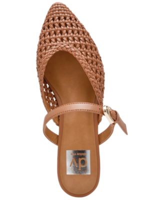 Women's Domainica Woven Buckle Flat Mules