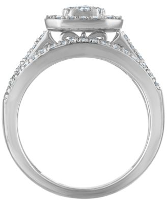 Diamond Bridal Set (1 ct. t.w.) in 10k White Gold