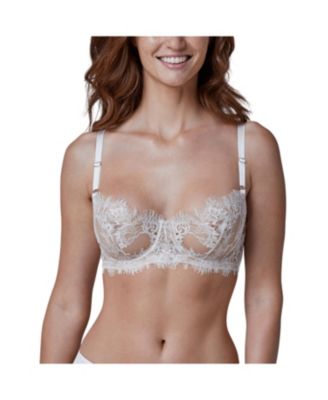 Entice Unlined Underwire Lace Balconette Bra