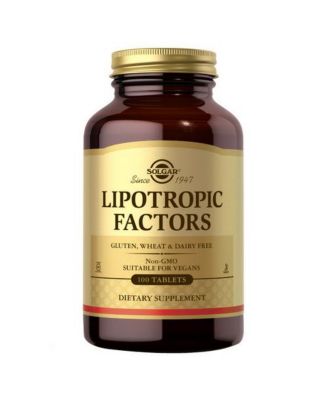 Lipotropic Factors Tablets (Vegetarian Formula) ,100 Tabs