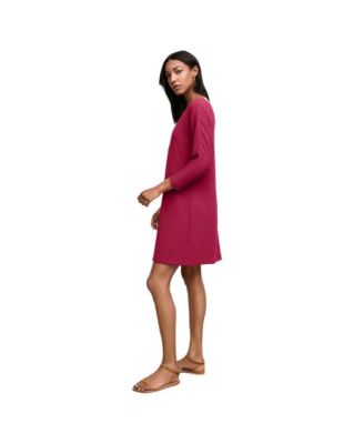 Women's Ivana Plush Pima Toss-On Dress