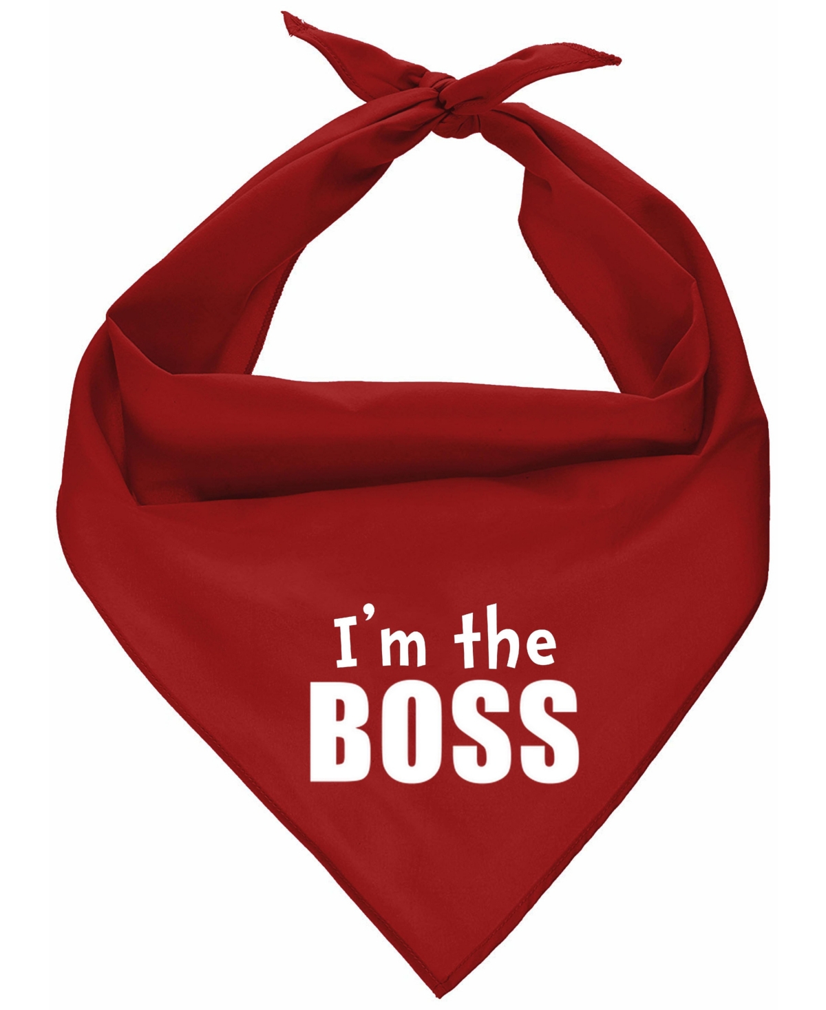 Parisian Pet I'm The Boss Dog Bandana
