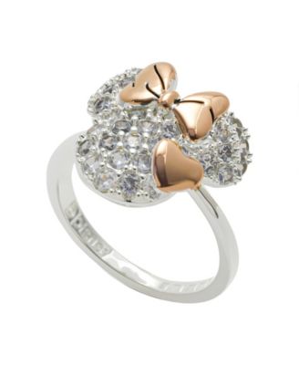 Cubic Zirconia Minnie Heart Ring