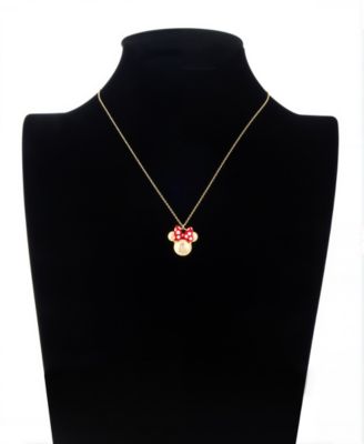 Minnie Mouse Pendant Necklace
